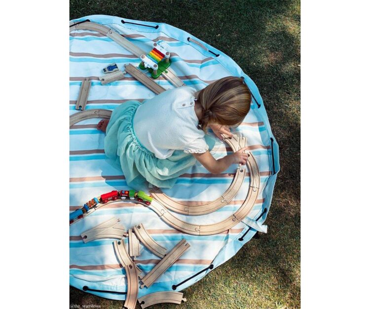 Saco Play & Go Impermeable OUTDOOR Stripes - Imagen 6
