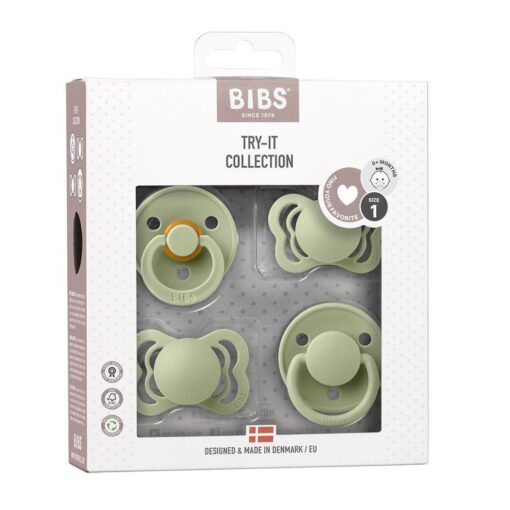 Pack Chupetes BIB Try-It Sage