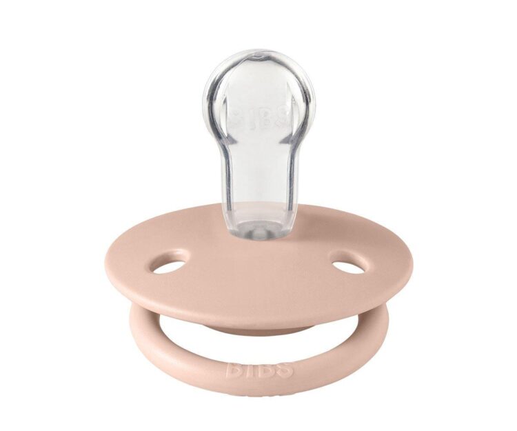 2 Chupetes BIBS De Lux Woodchuck/Blush Silicona - Imagen 3