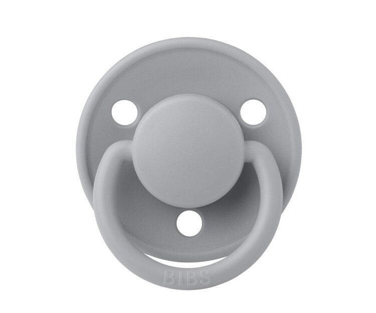 2 Chupetes BIBS De Lux Cloud/Steel Blue Silicona - Imagen 7