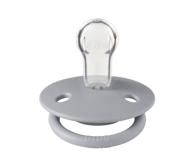 2 Chupetes BIBS De Lux Cloud/Steel Blue Silicona - Imagen 8