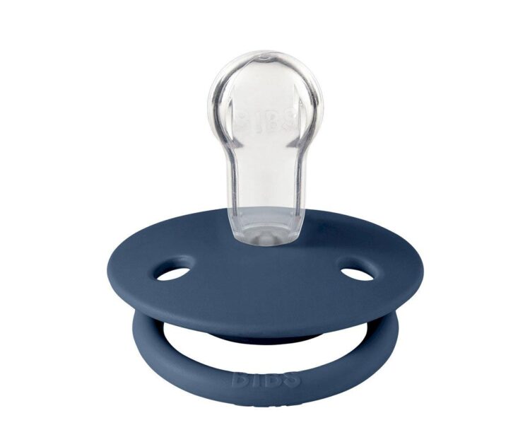 2 Chupetes BIBS De Lux Cloud/Steel Blue Silicona - Imagen 10