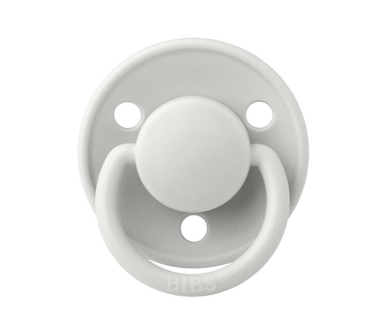 2 Chupetes BIBS De Lux Haze/Caramel Silicona - Imagen 3