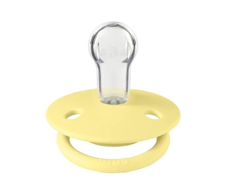 2 Chupetes BIBS De Lux Desert Sand/Sunshine - Imagen 2