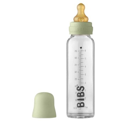 Biberón Cristal BIBS Sage 225ml