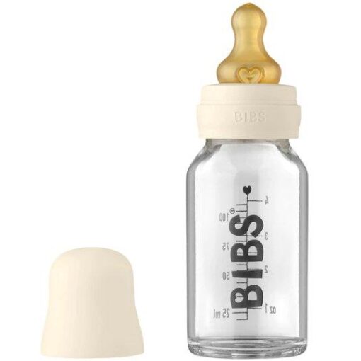 Biberón Cristal BIBS Ivory 110ml