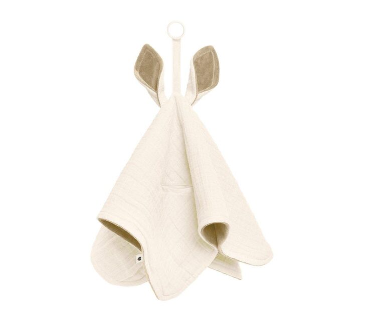 Doudou Kangaroo BIBS Ivory - Imagen 4