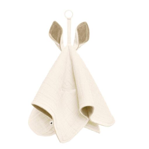 Doudou Kangaroo BIBS Ivory