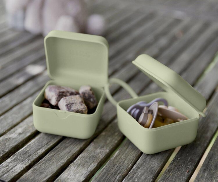 Portachupetes BIBS Dusky Lilac - Imagen 7