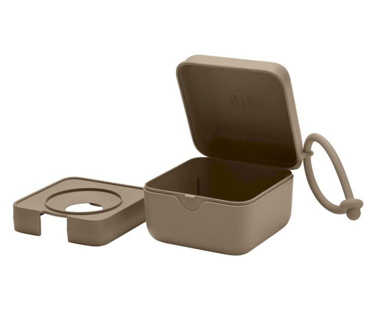 Portachupetes BIBS Dark Oak - Imagen 5