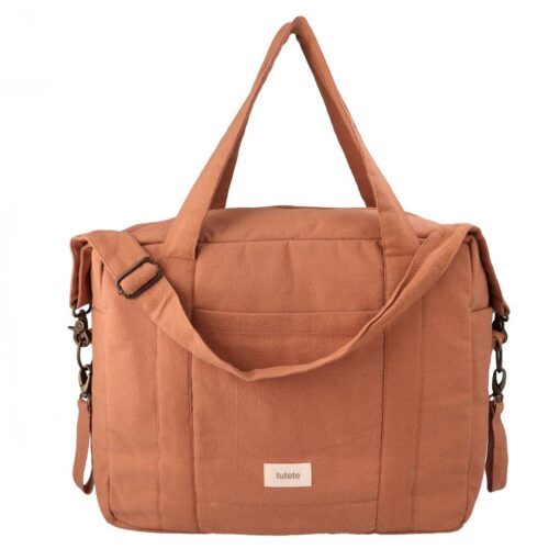 Bolso Carro Bebé Cotton Brown Personalizable