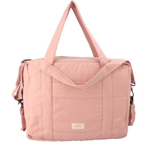 Bolso Carro Bebé Cotton Rosa Personalizable