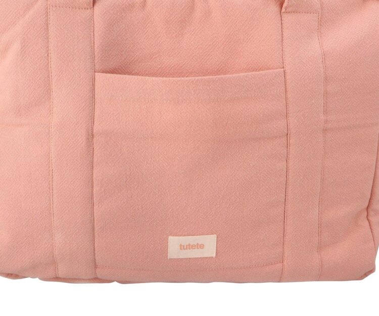 Bolso Carro Bebé Cotton Rosa Personalizable - Imagen 4
