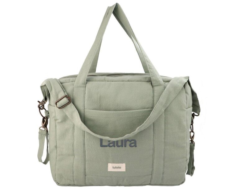 Bolso Carro Bebé Cotton Rosa Personalizable - Imagen 6