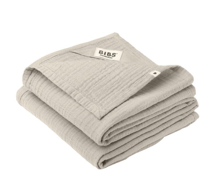 2 Trapitos Muselinas BIBS Sand