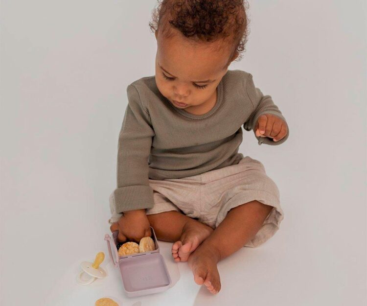 Portachupetes BIBS Baby Blue - Imagen 5