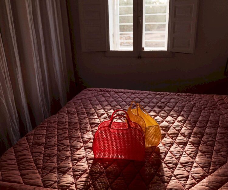 Bolso Retro Vintage Coral - Imagen 4