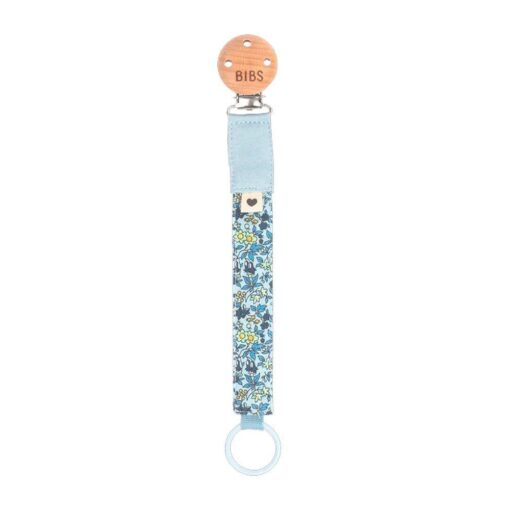 Chupetero BIBS Liberty Chamomile Lawn Baby Blue
