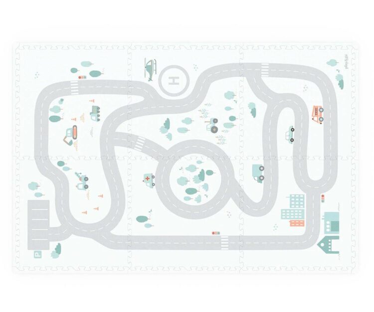 Alfombra de Juegos Puzzle Circuito
