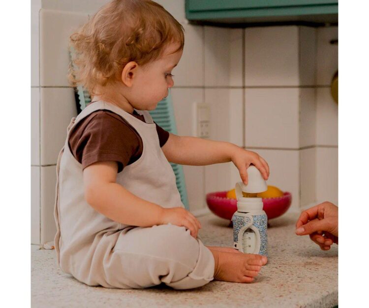 Funda Biberón Small BIBS Liberty Eloise Ivory - Imagen 4