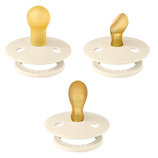 Pack 3 Chupetes BIB Try-It Ivory