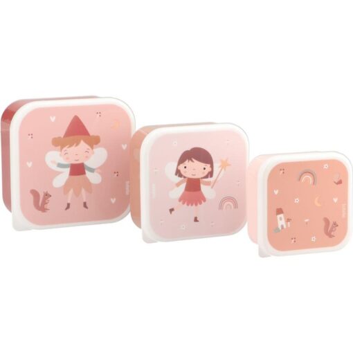 3 Cajas Almuerzo Wild Fairies