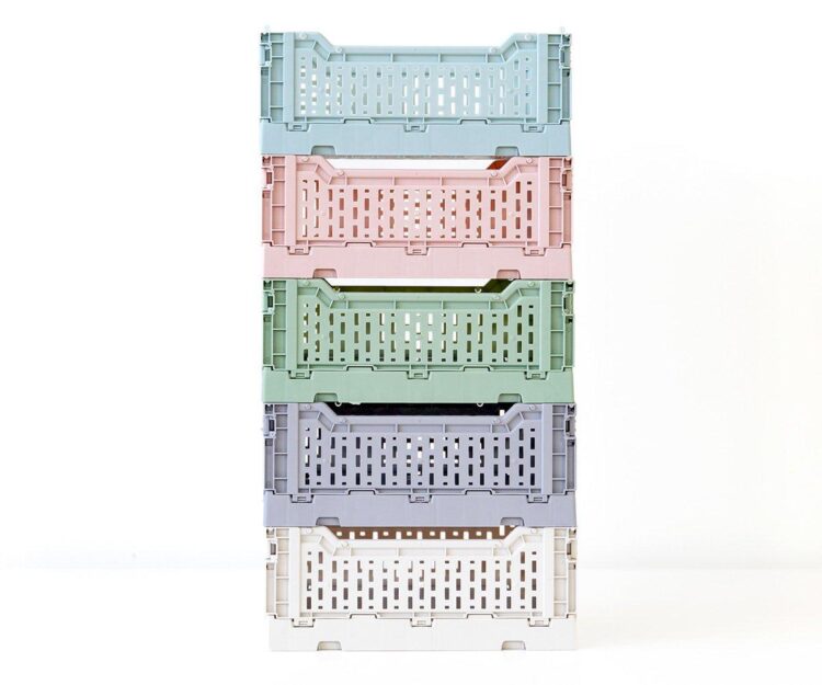 Caja Plegable Monnëka Pequeña Grey - Imagen 3