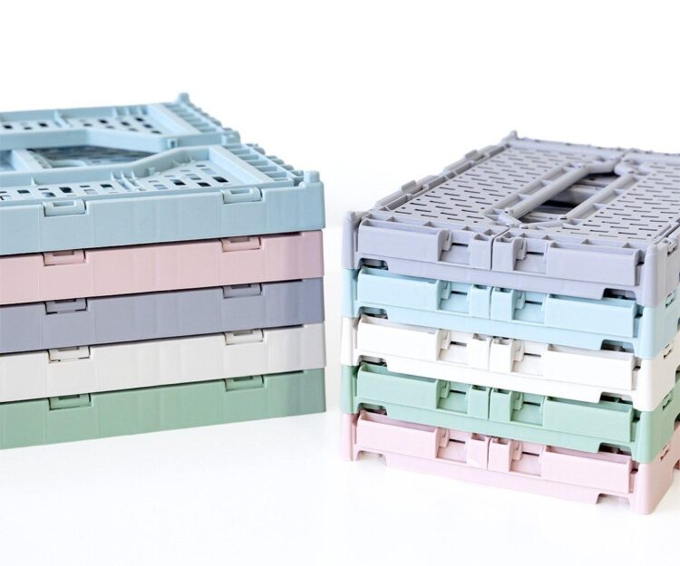 Caja Plegable Monnëka Pequeña Grey - Imagen 4