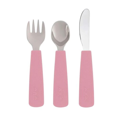 Set 3 Cubiertos Feedie Dusty Rose
