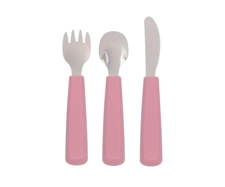 Set 3 Cubiertos Feedie Dusty Rose - Imagen 2