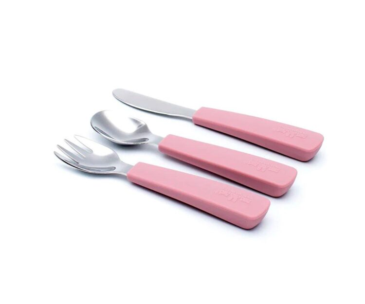 Set 3 Cubiertos Feedie Dusty Rose - Imagen 3