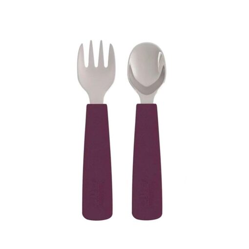 Set 2 Cubiertos Feedie Plum