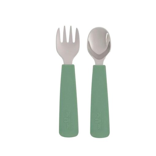 Set 2 Cubiertos Feedie Sage