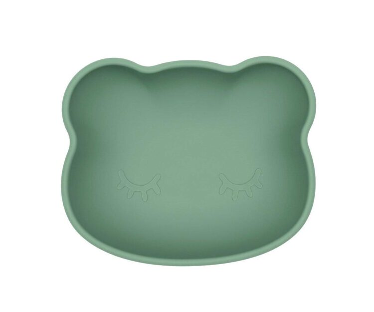 Bol con Ventosa y Tapa Oso Sage - Imagen 2
