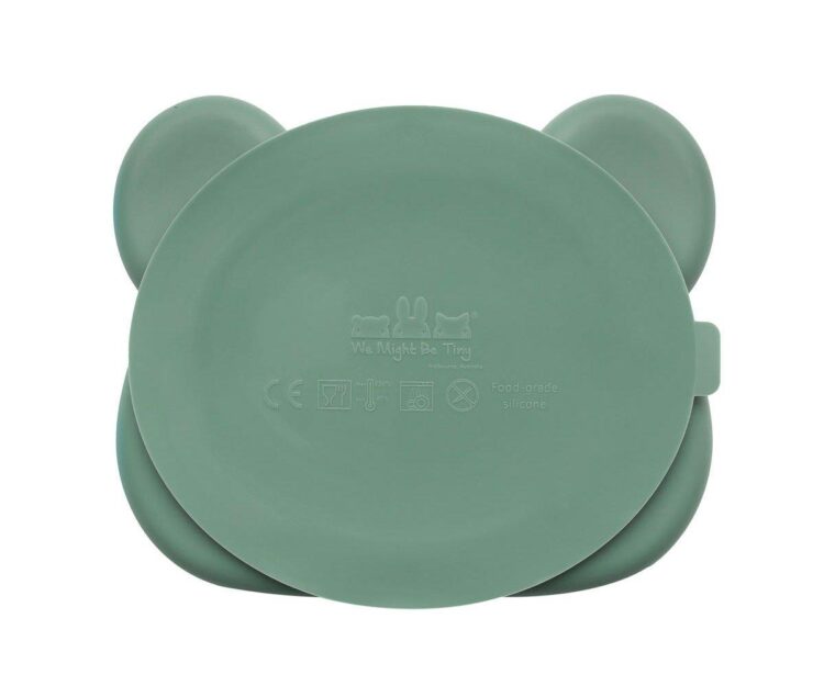 Plato con Ventosa Oso Sage - Imagen 3