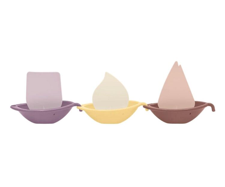Juguete de Baño BIBS Sail Boats Pink Mix