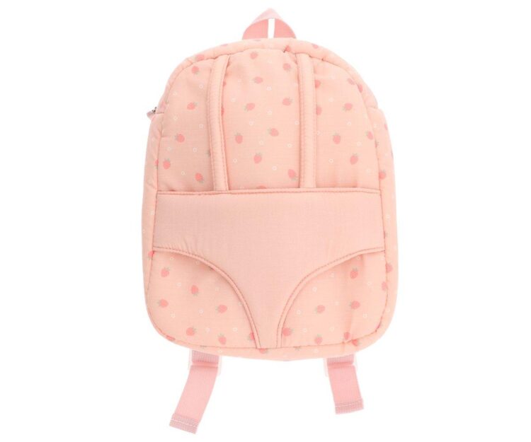 Mochila para Muñecas Strawberries Rosa