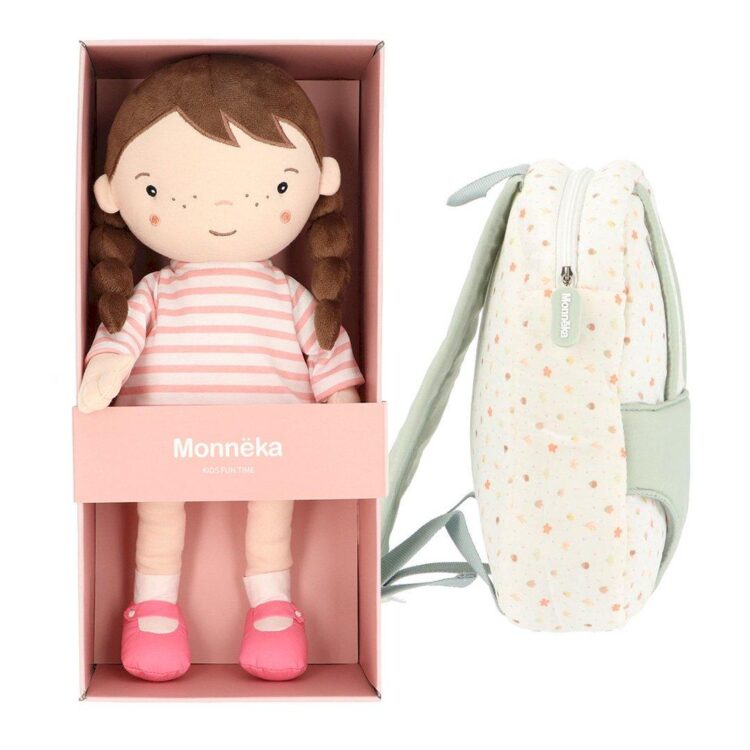 Muñeca Lola con Mochila Spring Garden - Imagen 2