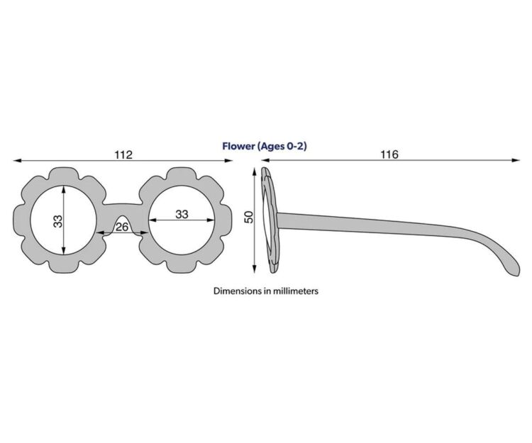 Gafas de Sol Flexibles Flower (0-24meses) Flower Power - Imagen 5