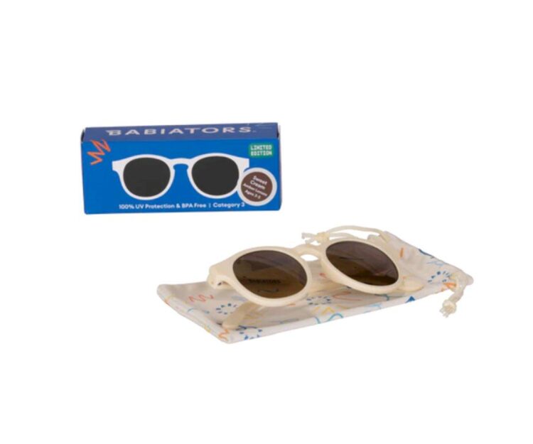 Gafas de Sol Flexibles Keyhole (0-24meses) Sweet Cream - Imagen 5