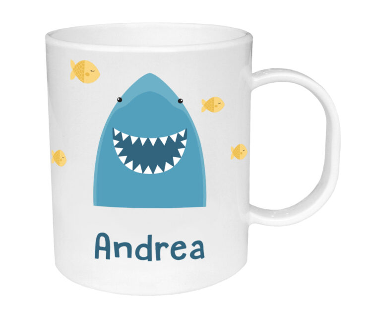 Taza de Plástico Personalizada Tiburón - Imagen 2