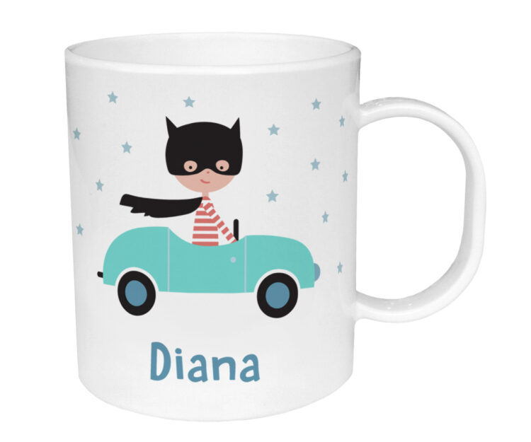 Taza de Plástico Personalizada Héroe Broom - Imagen 2