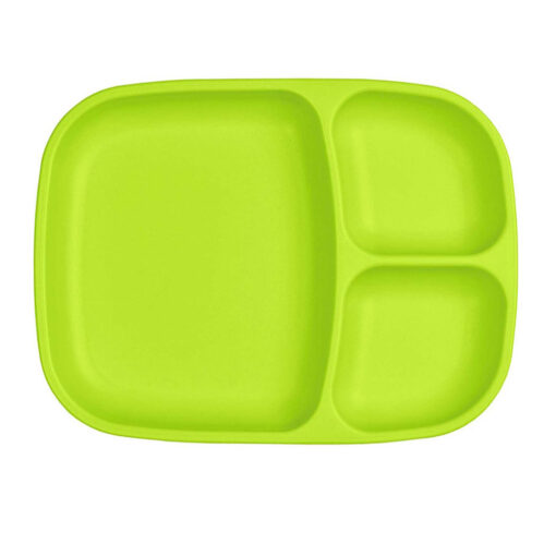 Plato Grande Compartimentos Replay Lime Green