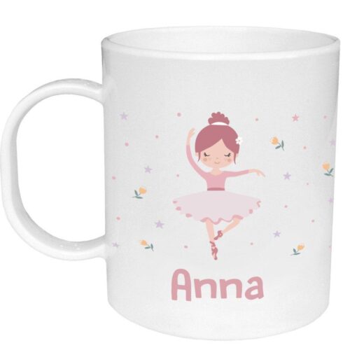 Taza de Plástico Personalizada Ballet