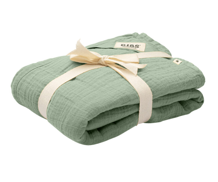 Muselina BIBS Sage
