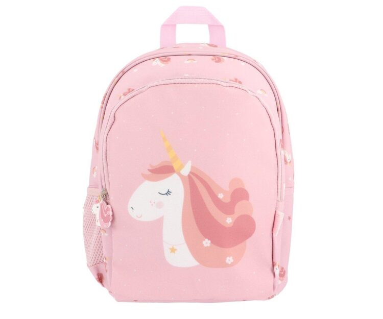 Mochila Mediana Magical Unicorn  + Llavero Personalizable - Imagen 4