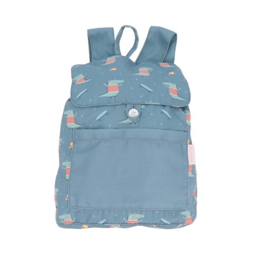 Mochila Pequeña Tela Croc Personalizable