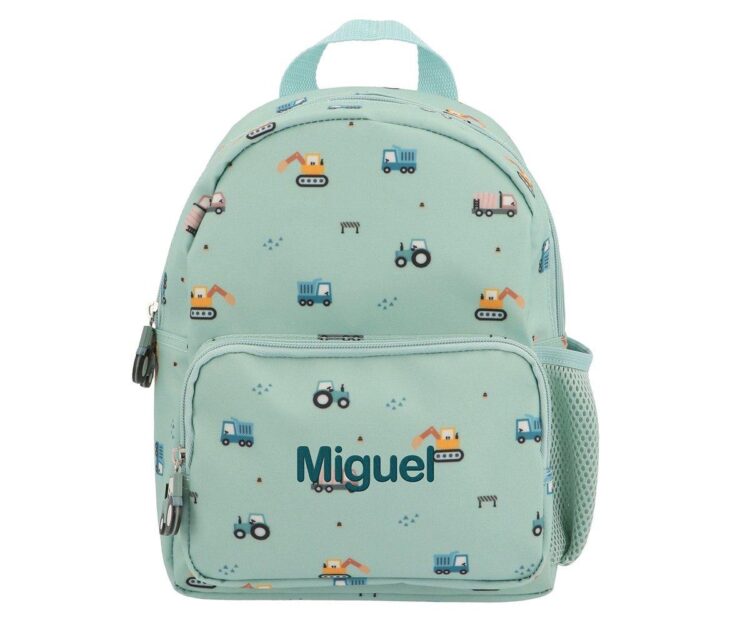 Mochila Infantil Trucks Personalizable - Imagen 6