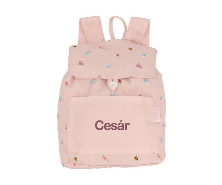 Mochila Pequeña Tela Bugs Personalizable - Imagen 4