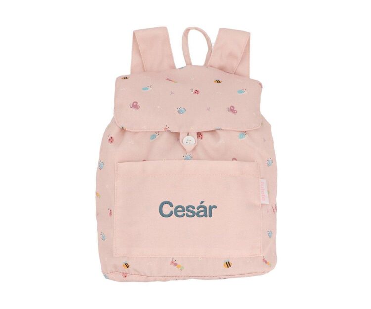 Mochila Pequeña Tela Bugs Personalizable - Imagen 5
